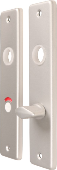 Afbeeldingen van OXLOC Kortschild vrij/bezet Roma aluminium 8X63MM