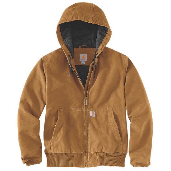 Afbeeldingen van CARHARTT Winterjas washed duck active dames 104053 bruin M