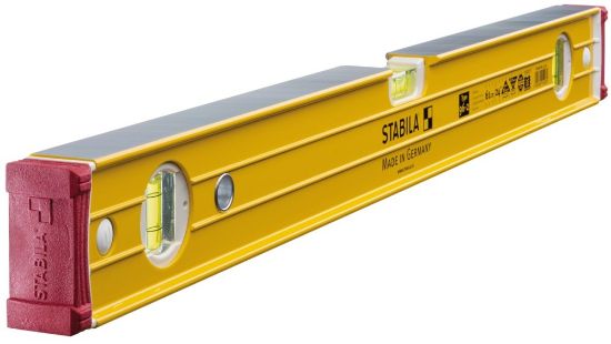 Afbeeldingen van STABILA Waterpas 96-2 afneembare kappen 2V1H libel 60CM