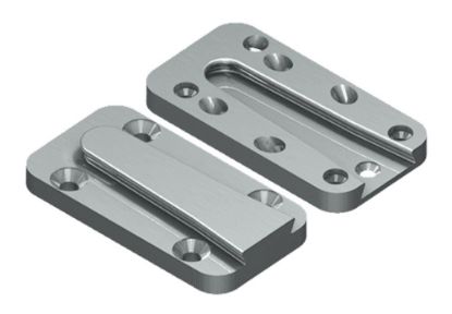 Afbeeldingen van GEBR. BODEGRAVEN Blinde houtverbinding ALU 170X60X20MM 80X200MM