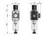 Afbeeldingen van Drukregelaar G¼" 5µ 8bar met manometer 27MM