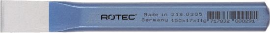 Afbeeldingen van ROTEC Koudbeitel vlak-ovaal DIN6453 18X150MM