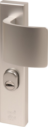 Afbeeldingen van OXLOC Veiligheidslangschild KTB deurduwer + krukgat recht R PC55 40MM