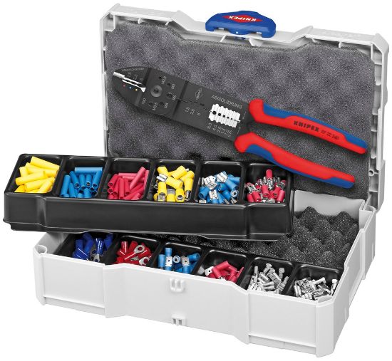 Afbeeldingen van KNIPEX Krimpassortimentset kabelverbinders 979025
