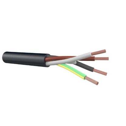 Afbeeldingen van Neopreen kabel 4x2.5 per mtr