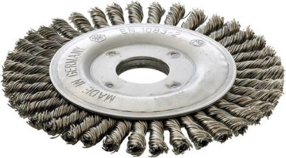 Afbeeldingen van FORUM Ronde borstel getordeerd staaldraad 115X6MM