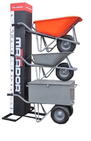 Afbeeldingen van MATADOR Display t.b.v. kruiwagens