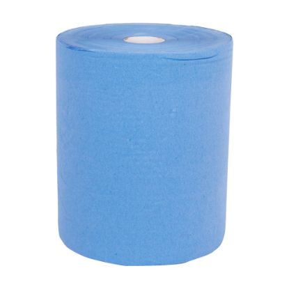 Afbeeldingen van Maxirol 3-laags recycled blauw 37CMx340M