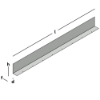 Afbeeldingen van GEBR. BODEGRAVEN Metalen randkist SV 90° 200X2000MM 1,25MM