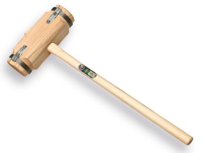 Afbeeldingen van ATLAS Houten Friese sleg met ovale steel 100CM 