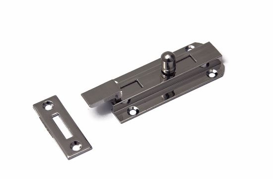 Afbeeldingen van DX Profielschuif met bocht messing gepolijst 25X40MM