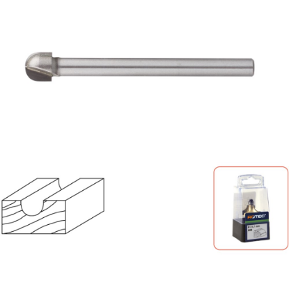 Afbeeldingen van ROTEC Houtrotfrees HM SILVER S=6MM9,5MM