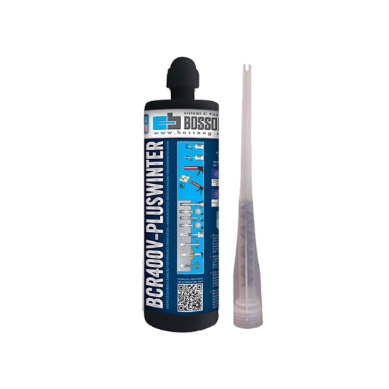 Afbeeldingen van BOSSONG Injectiemortel emmer OSR400 V-PLUS WINTER 400ML 12x + mixtuit 24x