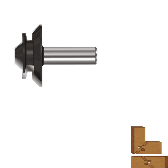 Afbeeldingen van ROTEC Hoekverlijmfrees HM GOLD 38,1MM S=8MM
