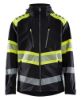 Afbeeldingen van BLÅKLÄDER Softshell jack 4494 zwart/High Vis geel M