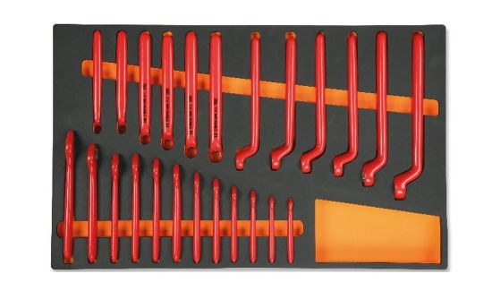 Afbeeldingen van BETA Inlegbak zacht + 24x gereedschap M49