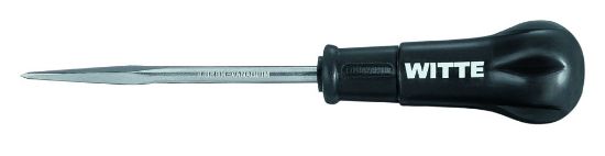 Afbeeldingen van WITTE Priem vierkant kunststof 6X100MM