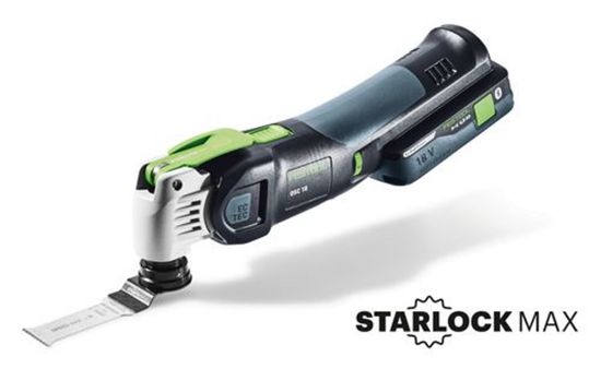 Afbeeldingen van FESTOOL Accu oscillerende multitool VECTURO OSC 18 HPC4,0 EI-Set 18V 4,0Ah inclusief accessoires