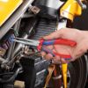 Afbeeldingen van KNIPEX Telefoontang zijsnijder 2612200 DIN5745 55°