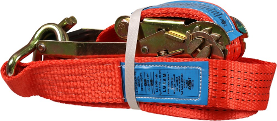 Afbeeldingen van KELFORT Spanband rood 2500/5000daN 50MM 9M 