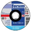 Afbeeldingen van FORUM Slijpschijf recht RVS X-LOCK 125X1,6MM