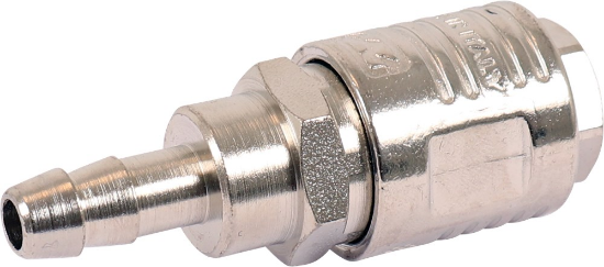 Afbeeldingen van IRONSIDE Luchtkoppeling met slangtule 6MM