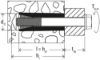 Afbeeldingen van Keilbout M nylon M6 40MM