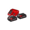 Afbeeldingen van MILWAUKEE Accu NRG pakket 2X2,0Ah + oplader M18NRG-202