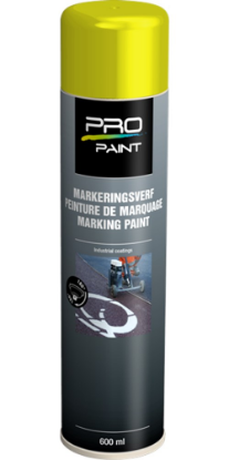 Afbeeldingen van PRO-PAINT Markeringsverf geel 600ML