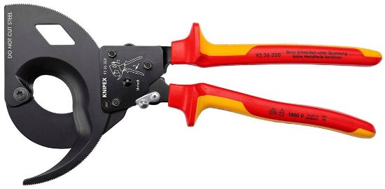 Afbeeldingen van KNIPEX Kabelschaar ratel 3 9536320 600MM² / 60MM