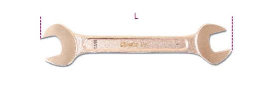 Afbeeldingen van BETA Steeksleutel dubbel vonkvrij 55BA-AS 1X1.1/16"