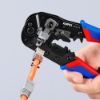 Afbeeldingen van KNIPEX Krimptang 975113 RJ-45 WESTERN
