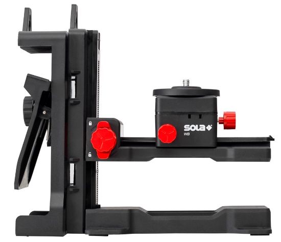 Afbeeldingen van SOLA Wandhouder kunststof WB ¼" 360° draaibaar hulpstuk