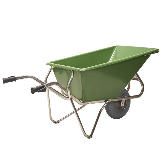 Afbeeldingen van MATADOR Agri kruiwagen Noka 160-CT PP bak met lekvrije band