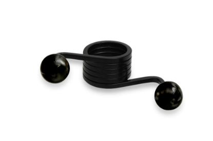 Afbeeldingen van Deursluiter staal zwart UNI