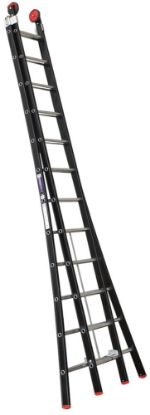 Afbeeldingen van KELFORT Reformladder ALU/zwart 2X12 5,75M