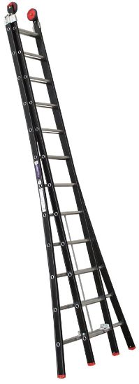 Afbeeldingen van KELFORT Reformladder ALU/zwart 2X12 5,75M