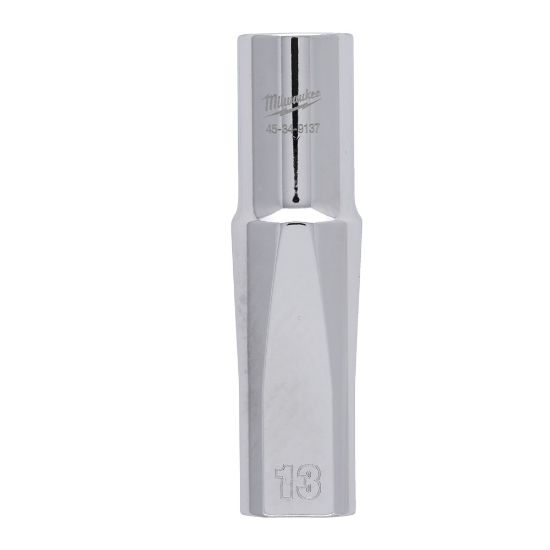 Afbeeldingen van MILWAUKEE Dop ½" metrisch FOUR FLAT lang 13MM