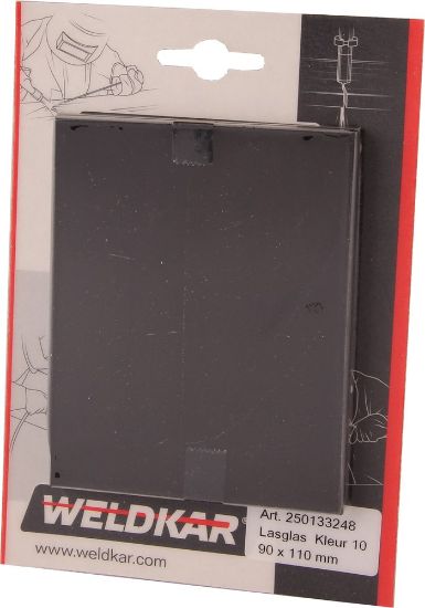 Afbeeldingen van Lasglas kleur 10 90X110MM 2x