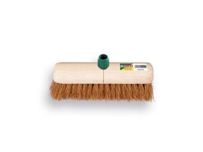 Afbeeldingen van SOLIDE Zaalveger kokos 29CM met EASY-FIT steelverbinding