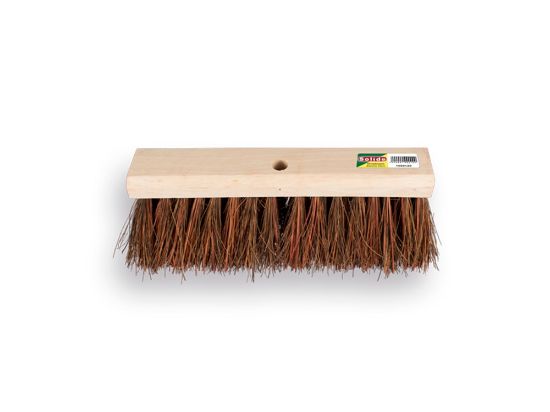 Afbeeldingen van SOLIDE Stadsbezem geoliede bassine 40CM vlakke kap