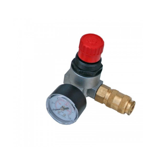 Afbeeldingen van Drukregelaar ¼" 10bar 3-50L axiaal