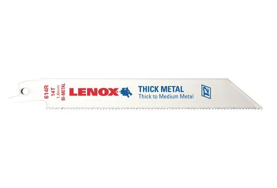 Afbeeldingen van LENOX Reciprozaagblad metaal PB 618R 152X19X0,9MM 18 TPI 5x