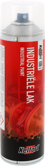 Afbeeldingen van KELFORT Industrie lak metalisch zilver aluminium 500ML
