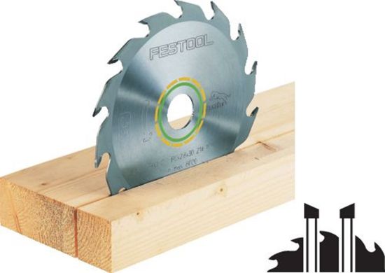 Afbeeldingen van FESTOOL Cirkelzaagblad WOOD RIP CUT HW 254X2,4X30MM PW24