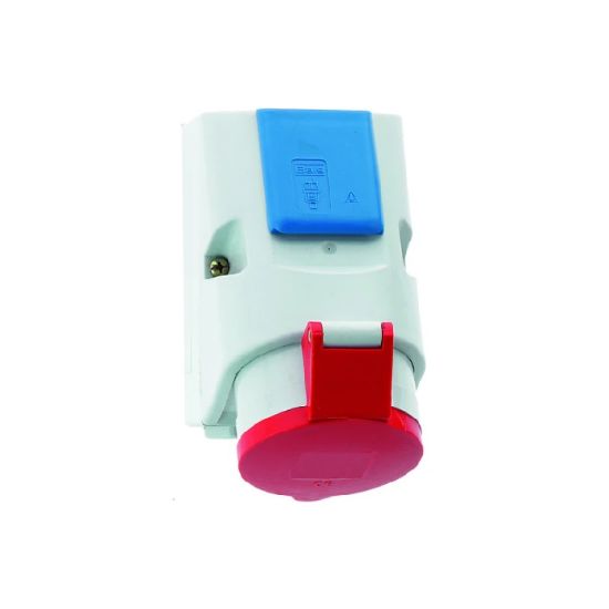 Afbeeldingen van BALS Wandcontactdoos combi 16A 5P 400V IP44+230V