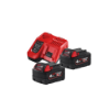 Afbeeldingen van MILWAUKEE Accu NRG pakket 2X4,0Ah + oplader M18NRG-402