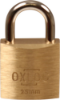 Afbeeldingen van OXLOC Cilinderhangslot EV messing laag 25MM KD25