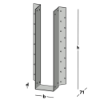 Afbeeldingen van GEBR. BODEGRAVEN Raveeldrager i-ligger SV 90X400MM 106X1,25MM