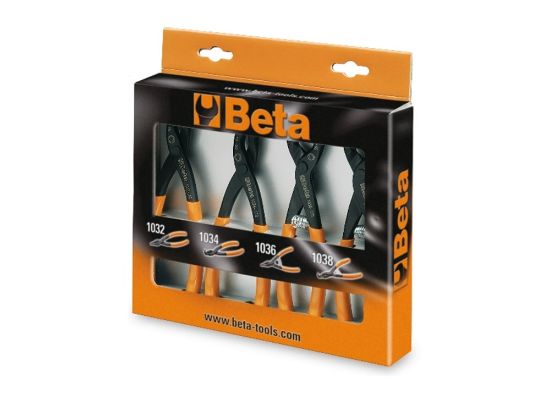 Afbeeldingen van BETA Borgveertangenset 4x 1031/S4
